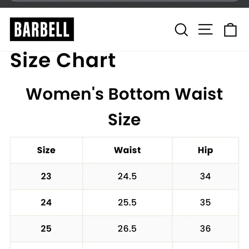 NWT Barbell Apparel bootcut athletic fit jeans size 27 - Picture 10 of 12